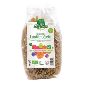 Lazzaretti Torsades Lentille Verte 250G
