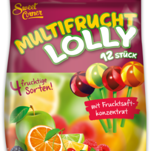 sucette multi-fruits 12 pièces
