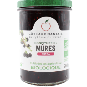 Côteaux Nantais Confiture Mûres Extra 260G