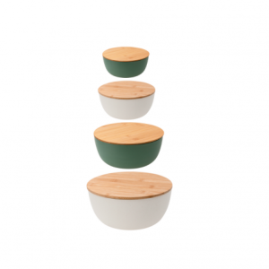 Pebbly Pack Bol pour Salade *4 – Multicolore