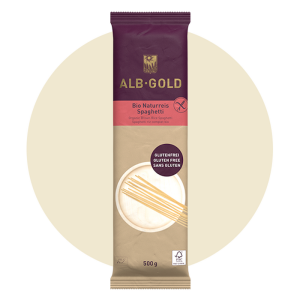 Alb Gold Spaghetti Riz Complet sans Gluten 500G