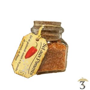 Pot de sel de guérande aux piments 85g