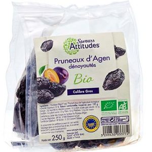 Saveurs et Fruits Pruneaux d’Agen Dénoyautés 250G