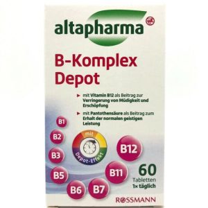 altapharma vitamine B complexe depot 60 capsules