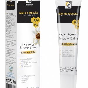 Comptoirs et Compagnies Soin Lèvres 10% Miel de Manuka IAA15+ Réparation Extrême 15Ml